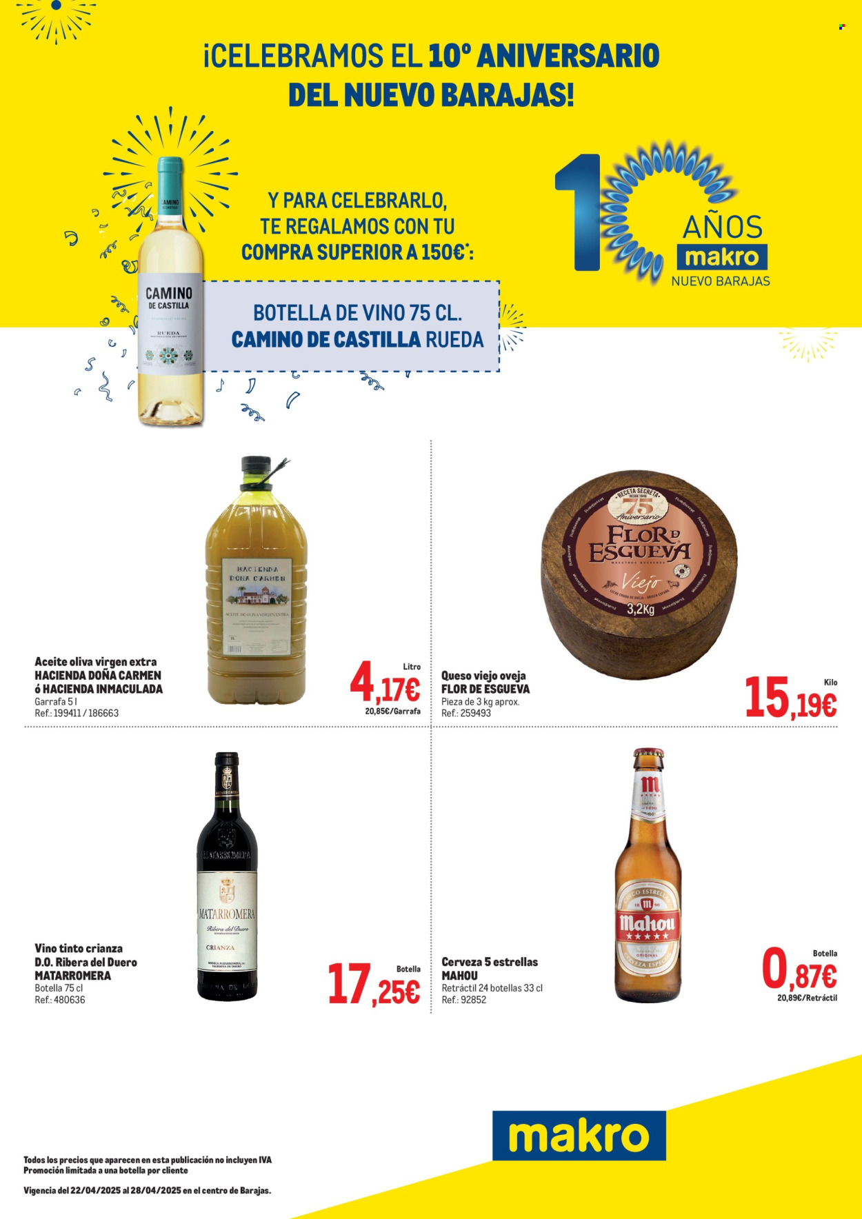 Folleto Makro - 22/04/25 - 28/04/25. Página 1