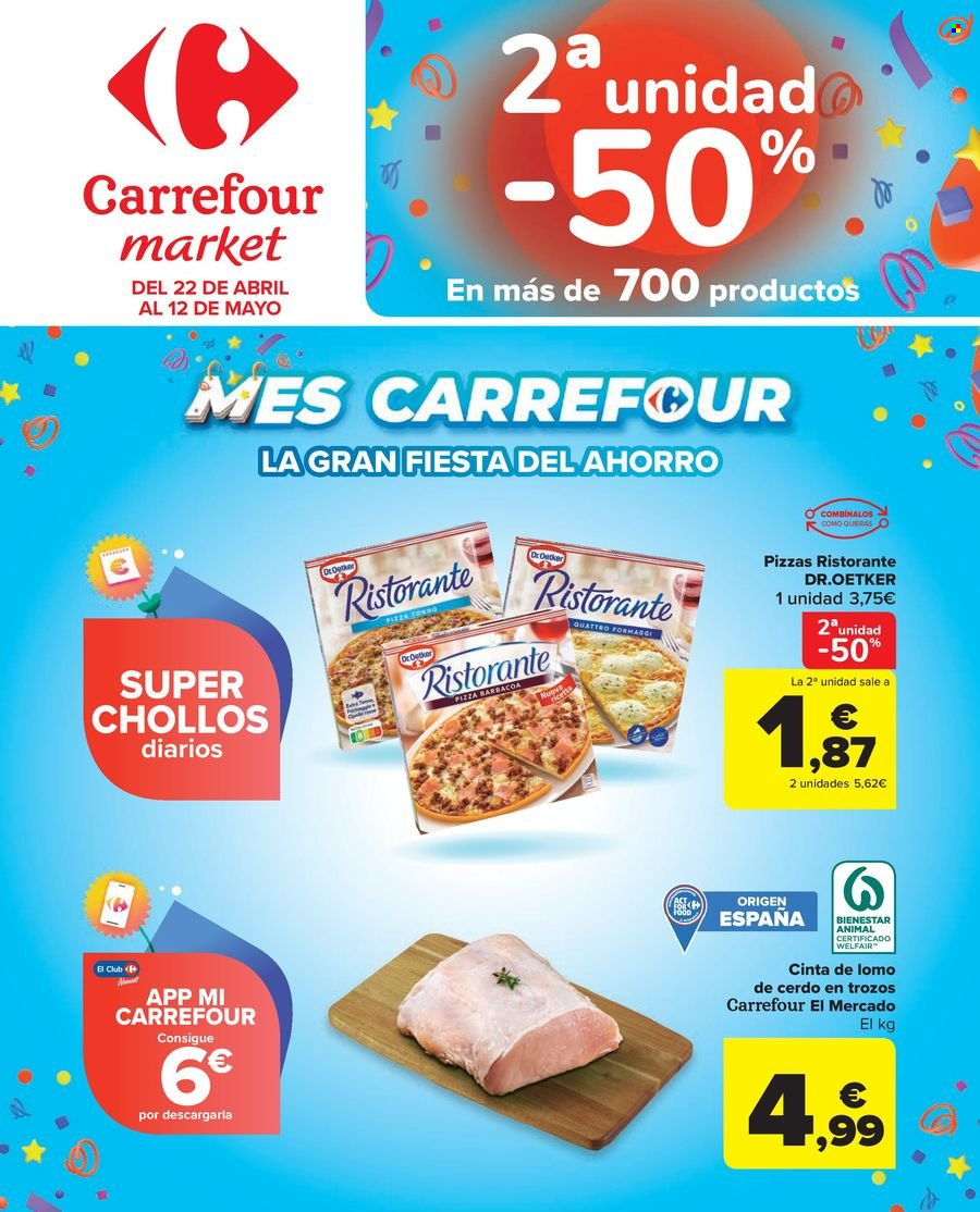 Folleto Carrefour - 22/04/25 - 12/05/25. Página 1