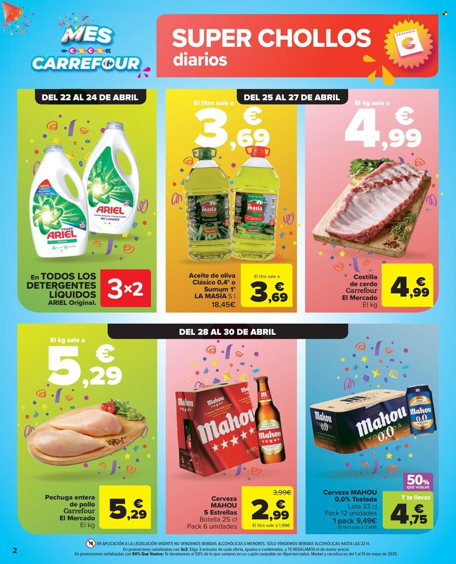 Folleto Carrefour - 22/04/25 - 12/05/25. Página 2