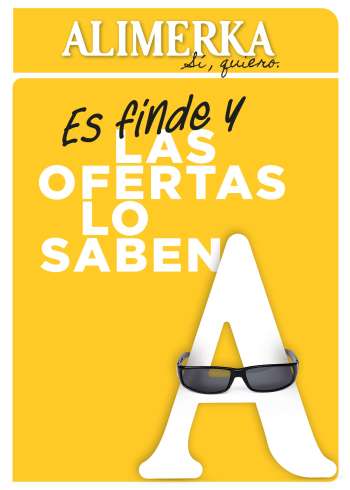 Folleto actual Alimerka - 24/04/25 - 27/04/25.