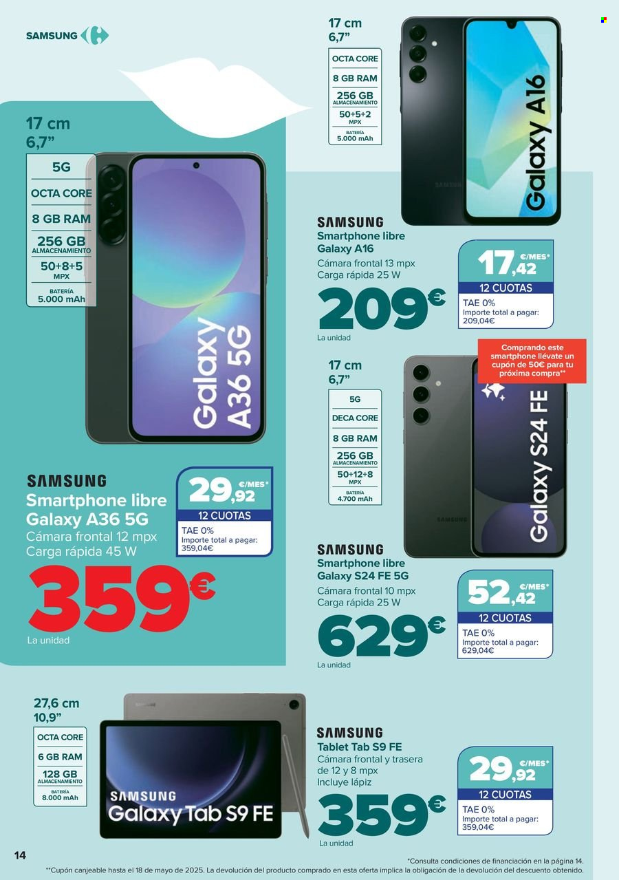 Folleto Carrefour - 25/04/25 - 04/05/25. Página 14