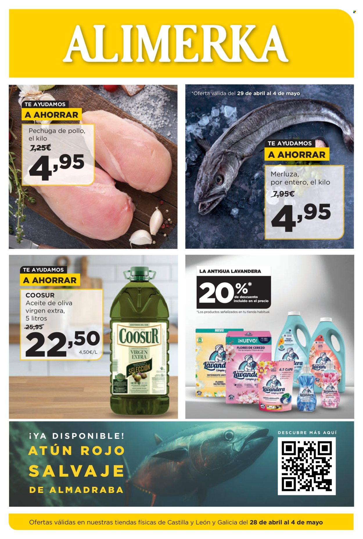 Folleto Alimerka - 28/04/25 - 04/05/25. Página 1