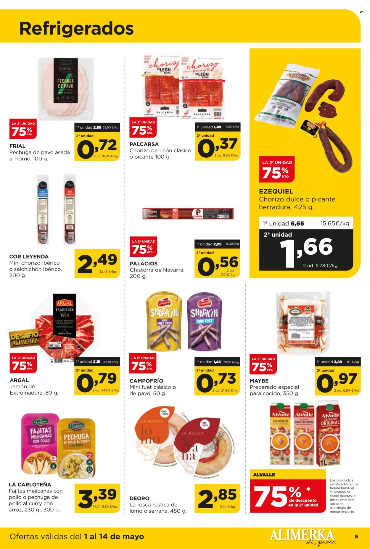 Folleto Alimerka - 01/05/25 - 14/05/25. Página 5