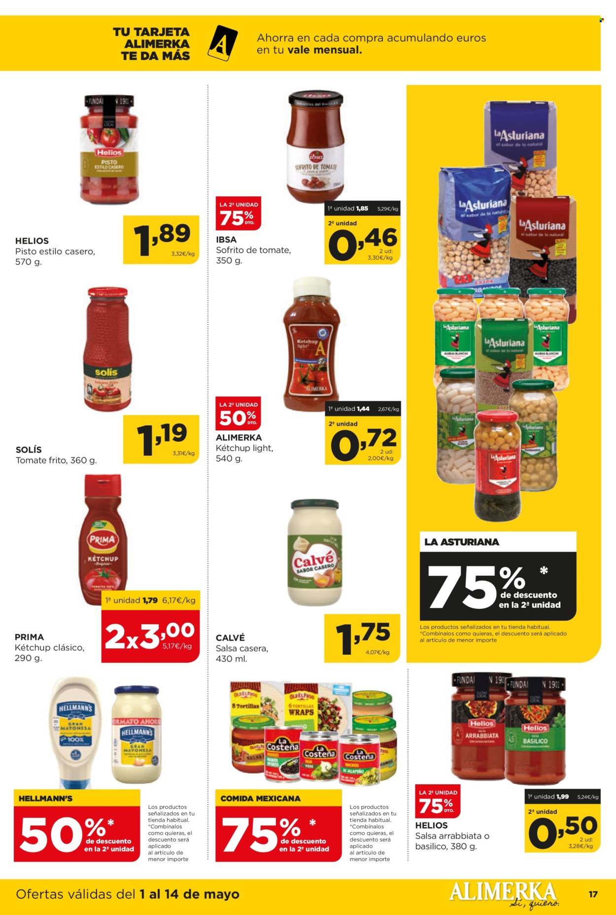 Folleto Alimerka - 01/05/25 - 14/05/25. Página 17