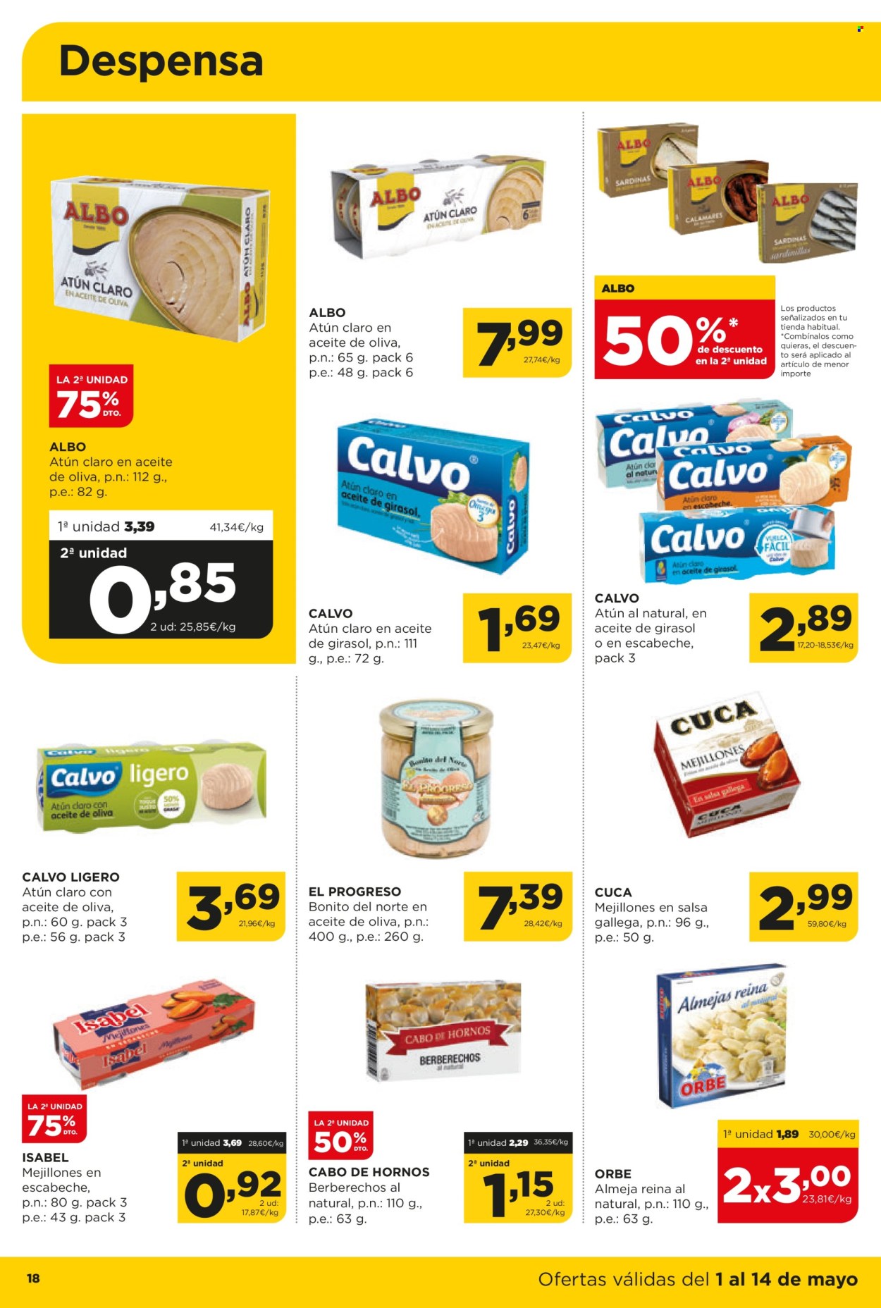 Folleto Alimerka - 01/05/25 - 14/05/25. Página 18