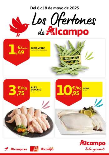Folleto actual Alcampo - 06/05/25 - 08/05/25.