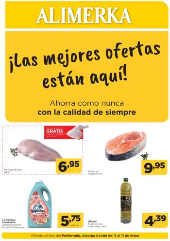 Folleto actual Alimerka - 05/05/25 - 11/05/25.