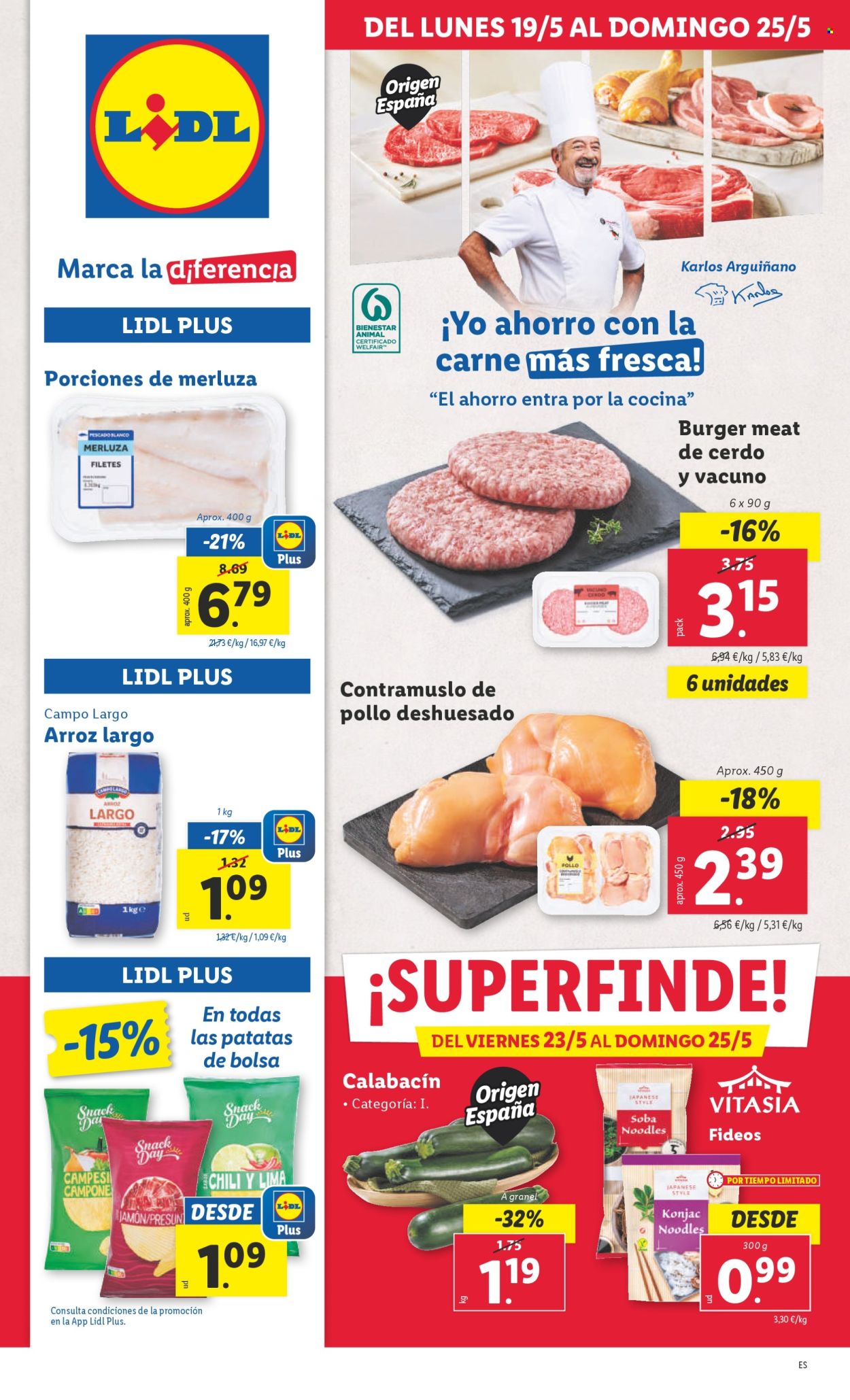 Folleto Lidl - 19/05/25 - 25/05/25. Página 1