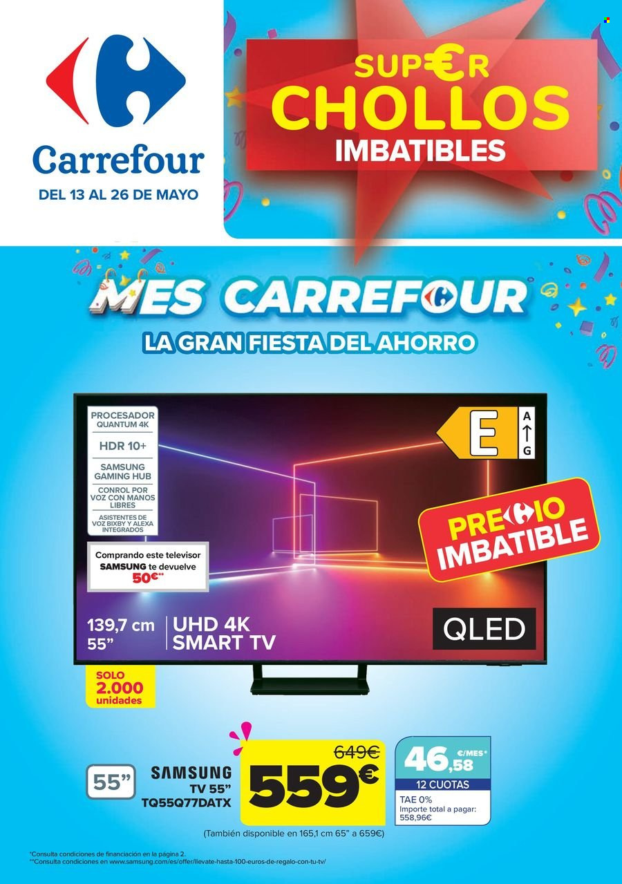Folleto Carrefour - 13/05/25 - 26/05/25. Página 1