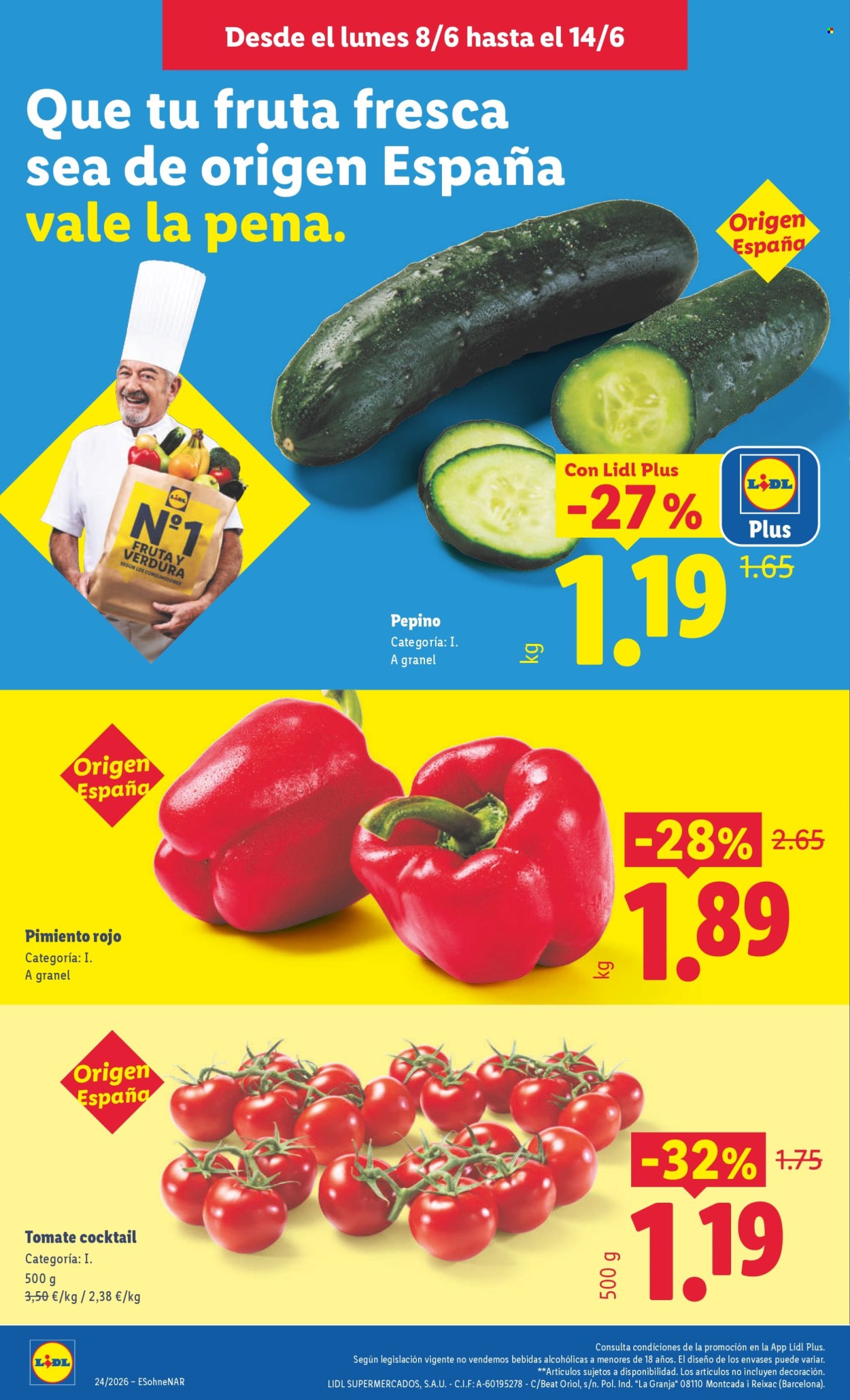Folleto Lidl - 08/06/26 - 14/06/26. Página 4