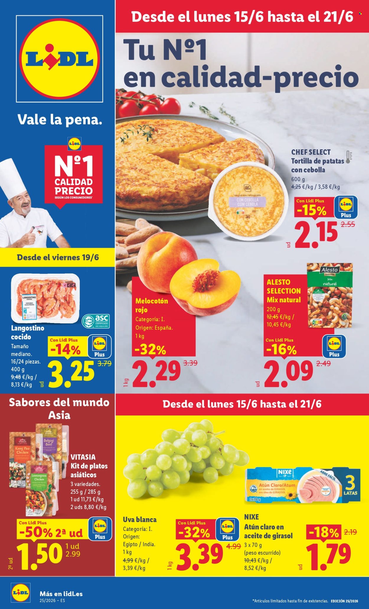 Folleto Lidl - 15/06/26 - 21/06/26. Página 1