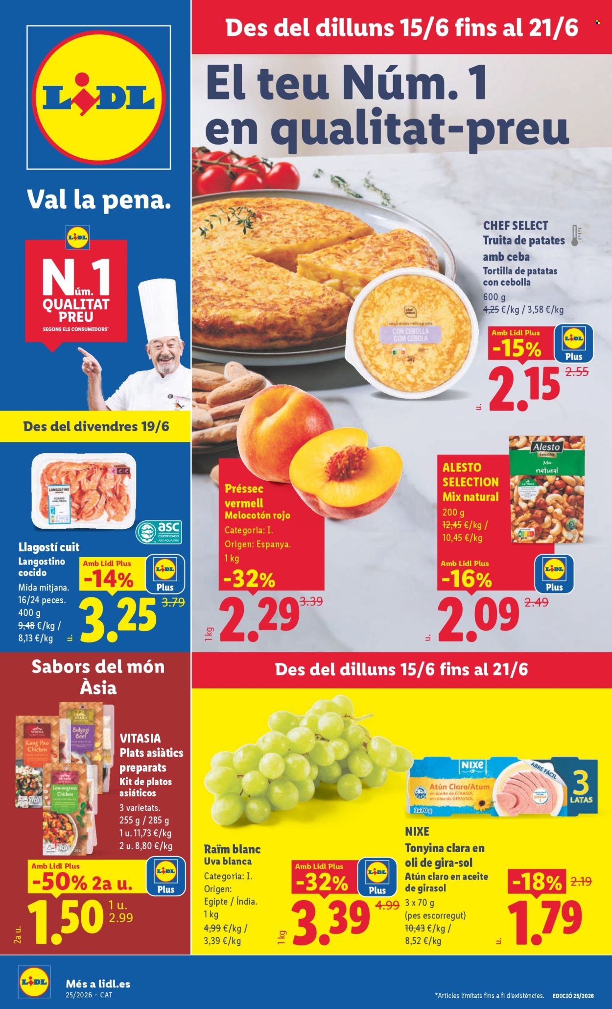 Folleto Lidl - 15/06/26 - 21/06/26. Página 1