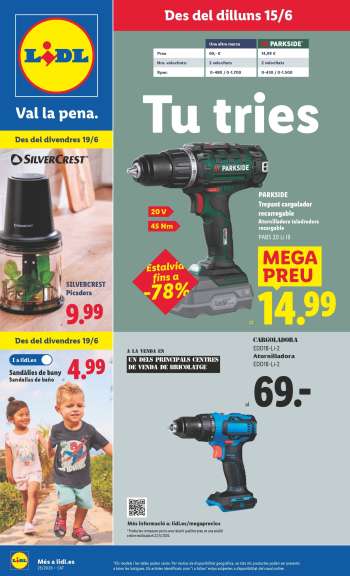 Folleto actual Lidl - 15/06/26 - 21/06/26.