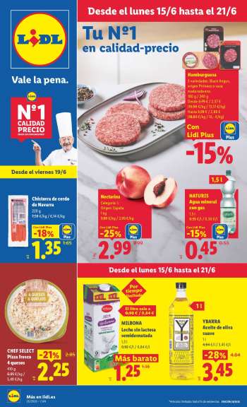 Folleto actual Lidl - 15/06/26 - 21/06/26.