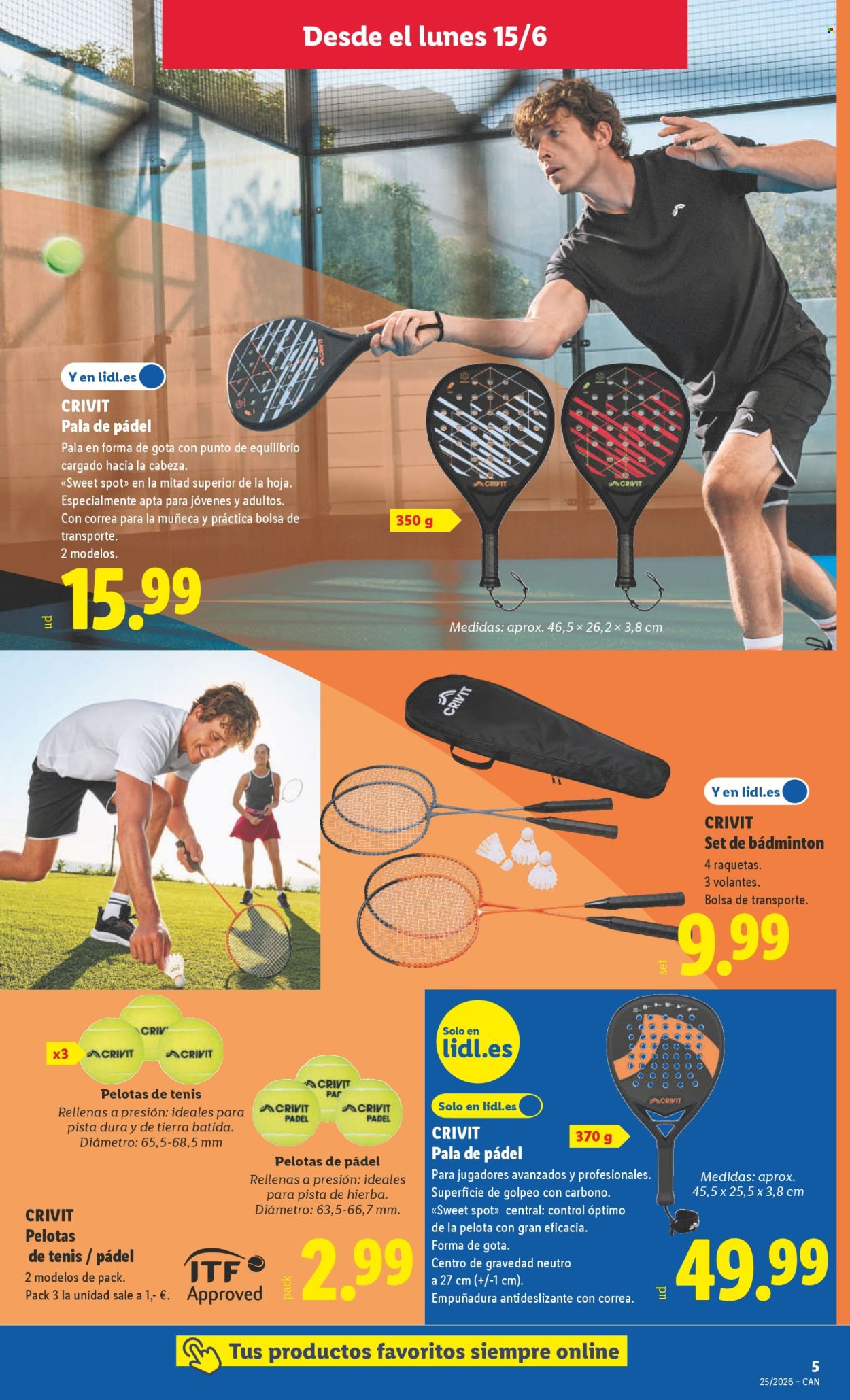 Folleto Lidl - 15/06/26 - 21/06/26. Página 15