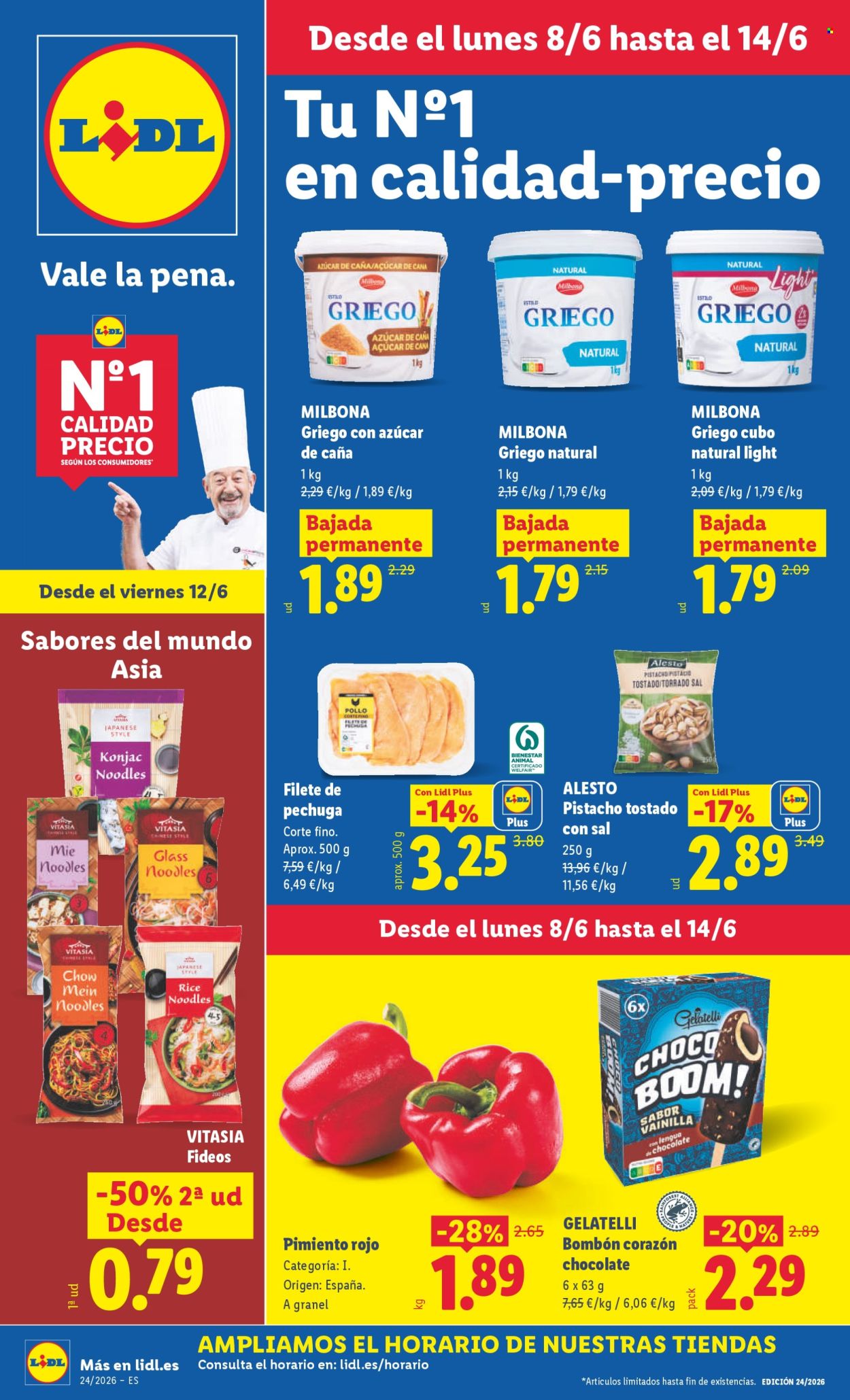 Folleto Lidl - 08/06/26 - 14/06/26. Página 1