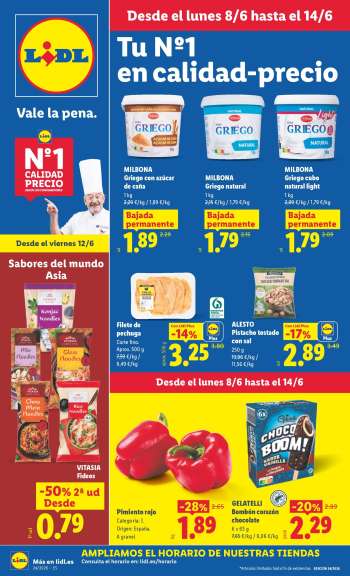 Folleto actual Lidl - 08/06/26 - 14/06/26.