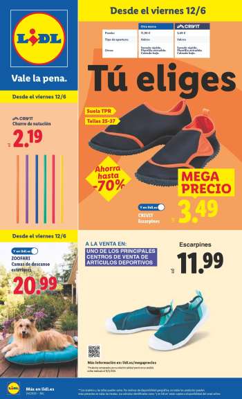 Folleto actual Lidl - 08/06/26 - 14/06/26.