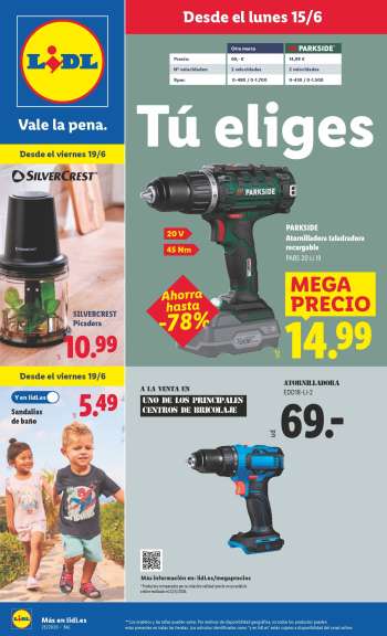 Folleto actual Lidl - 15/06/26 - 21/06/26.