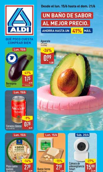 Folleto actual Aldi - 15/06/26 - 21/06/26.