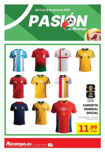 Folleto actual Alcampo - 02/06/26 - 15/06/26.