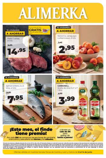 Folleto actual Alimerka - 08/06/26 - 14/06/26.