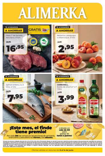 Folleto actual Alimerka - 08/06/26 - 14/06/26.