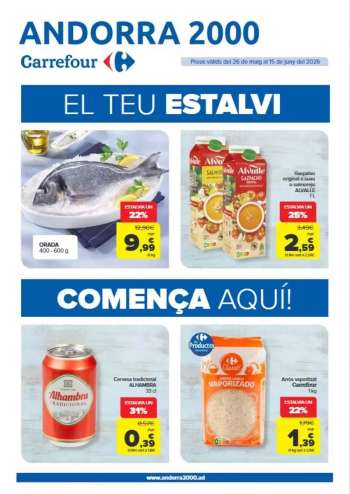 Folleto actual Carrefour - 26/05/26 - 15/06/26.