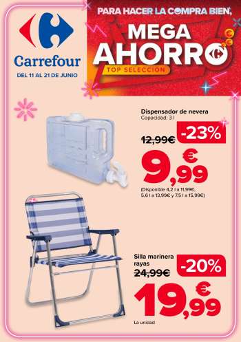 Folleto actual Carrefour - 11/06/26 - 21/06/26.