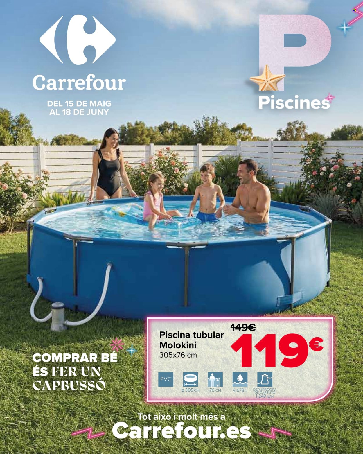 Folleto Carrefour - 15/05/26 - 18/06/26. Página 1