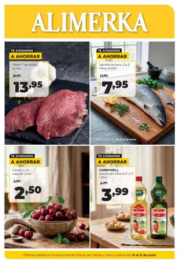 Folleto actual Alimerka - 15/06/26 - 21/06/26.
