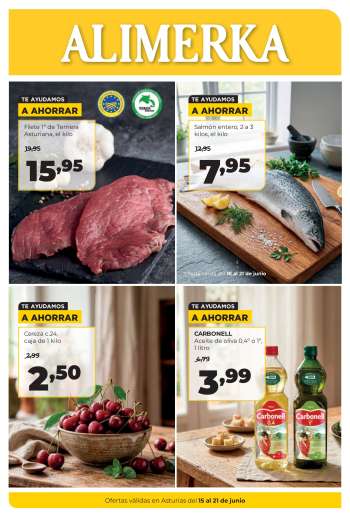 Folleto actual Alimerka - 15/06/26 - 21/06/26.