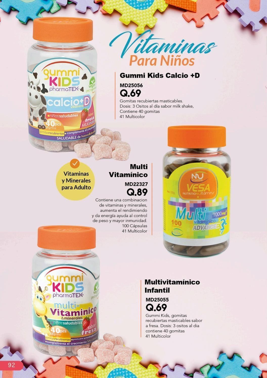 Catálogo Multimodas. Página 92
