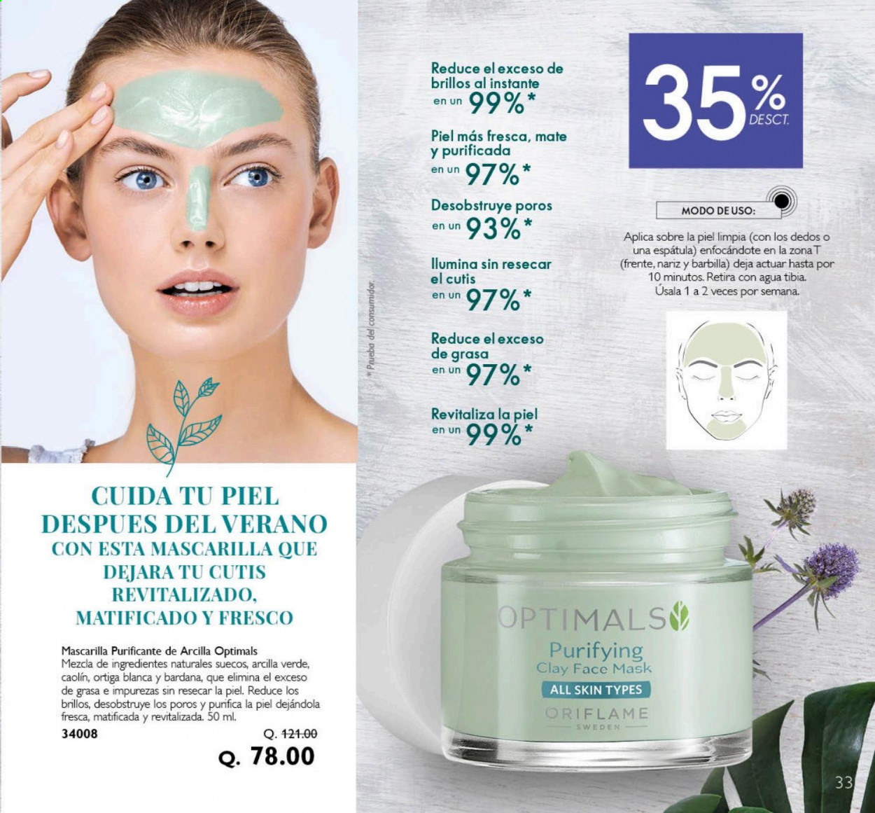Catálogo Oriflame - 1.4.2021 - 30.4.2021. Página 33
