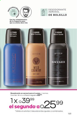 Catálogo Avon. Página 123