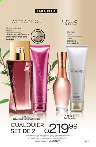 Catálogo Avon. Página 127