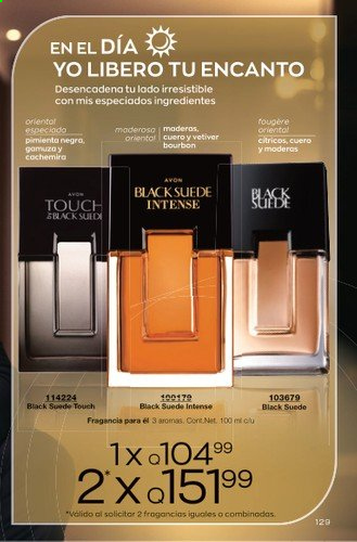 Catálogo Avon. Página 129