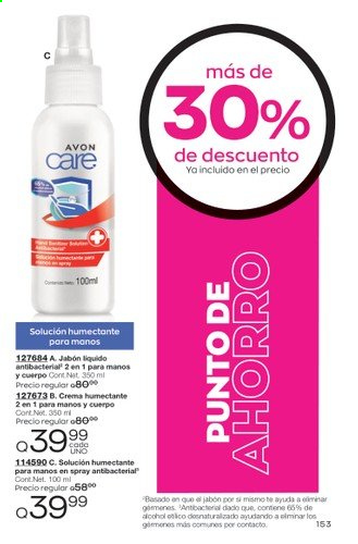 Catálogo Avon. Página 153