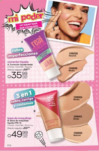 Catálogo Avon. Página 170