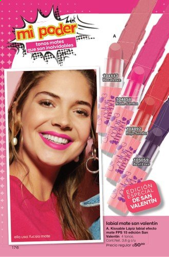 Catálogo Avon. Página 176