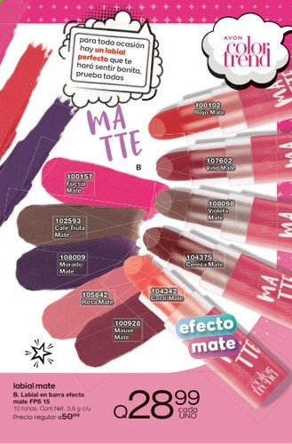 Catálogo Avon. Página 177