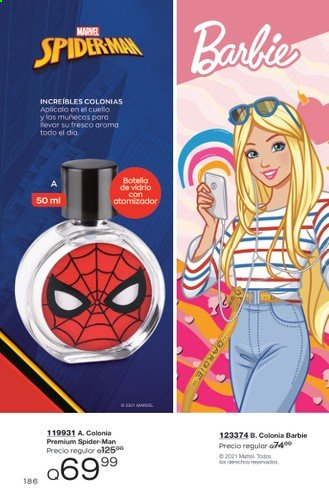 Catálogo Avon. Página 186