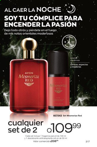 Catálogo Avon. Página 217