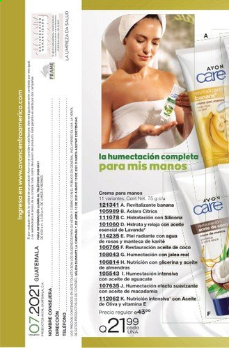 Catálogo Avon. Página 236