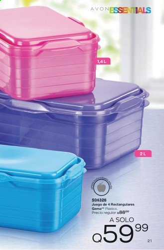 Catálogo Avon. Página 21
