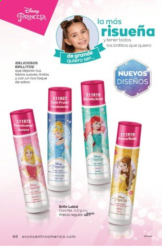 Catálogo Avon. Página 86