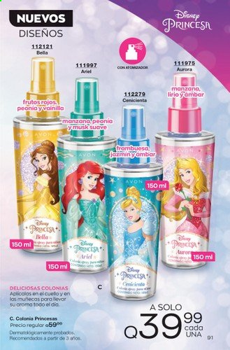 Catálogo Avon. Página 91