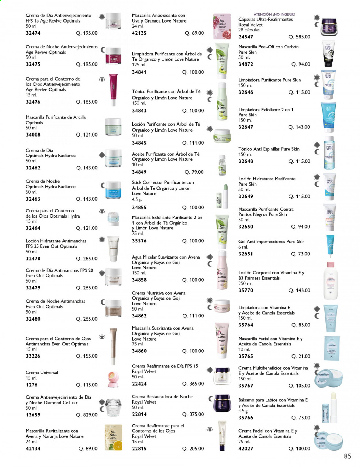Catálogo Oriflame - 1.5.2021 - 31.5.2021. Página 85