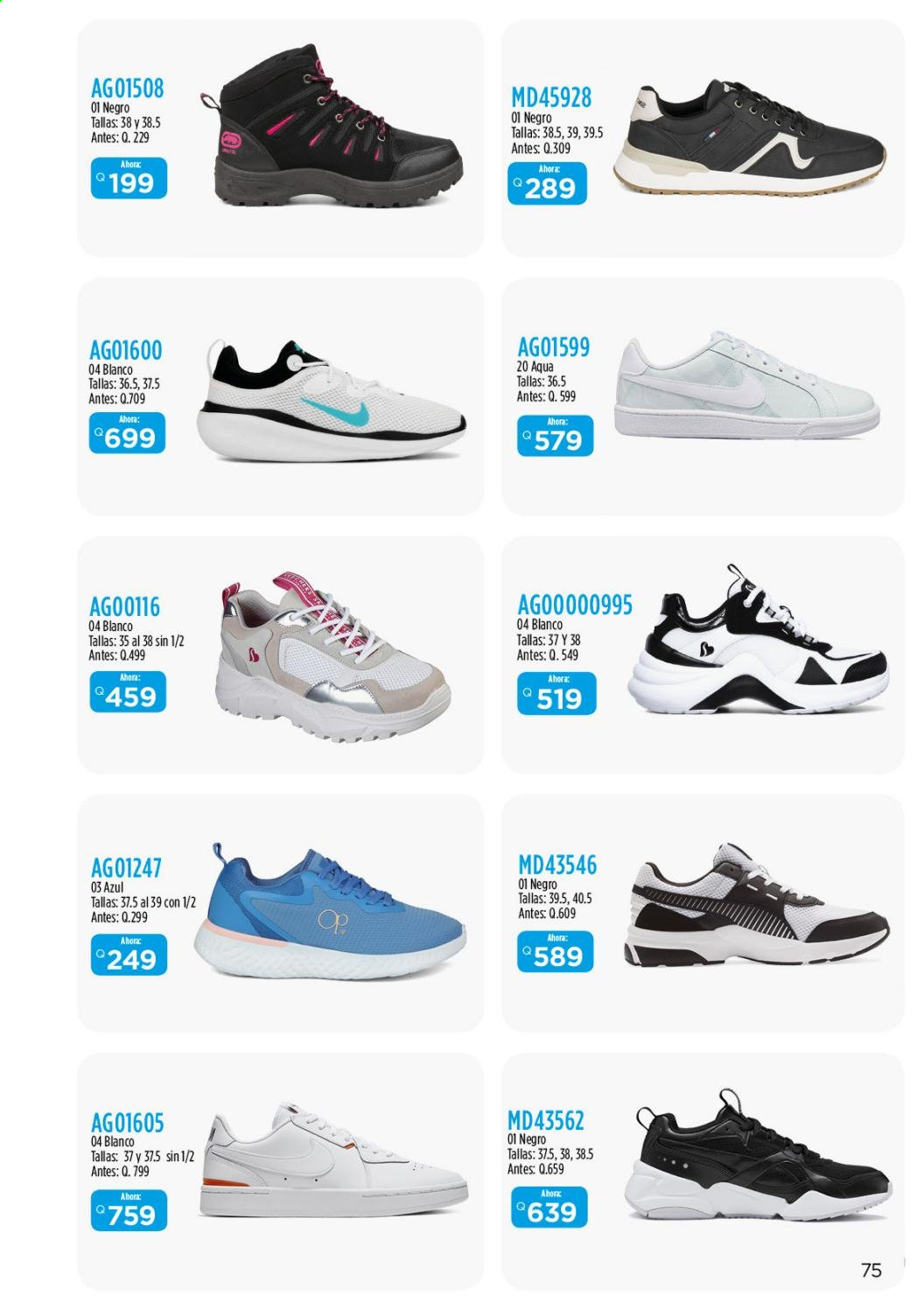 Catálogo Agora. Página 75