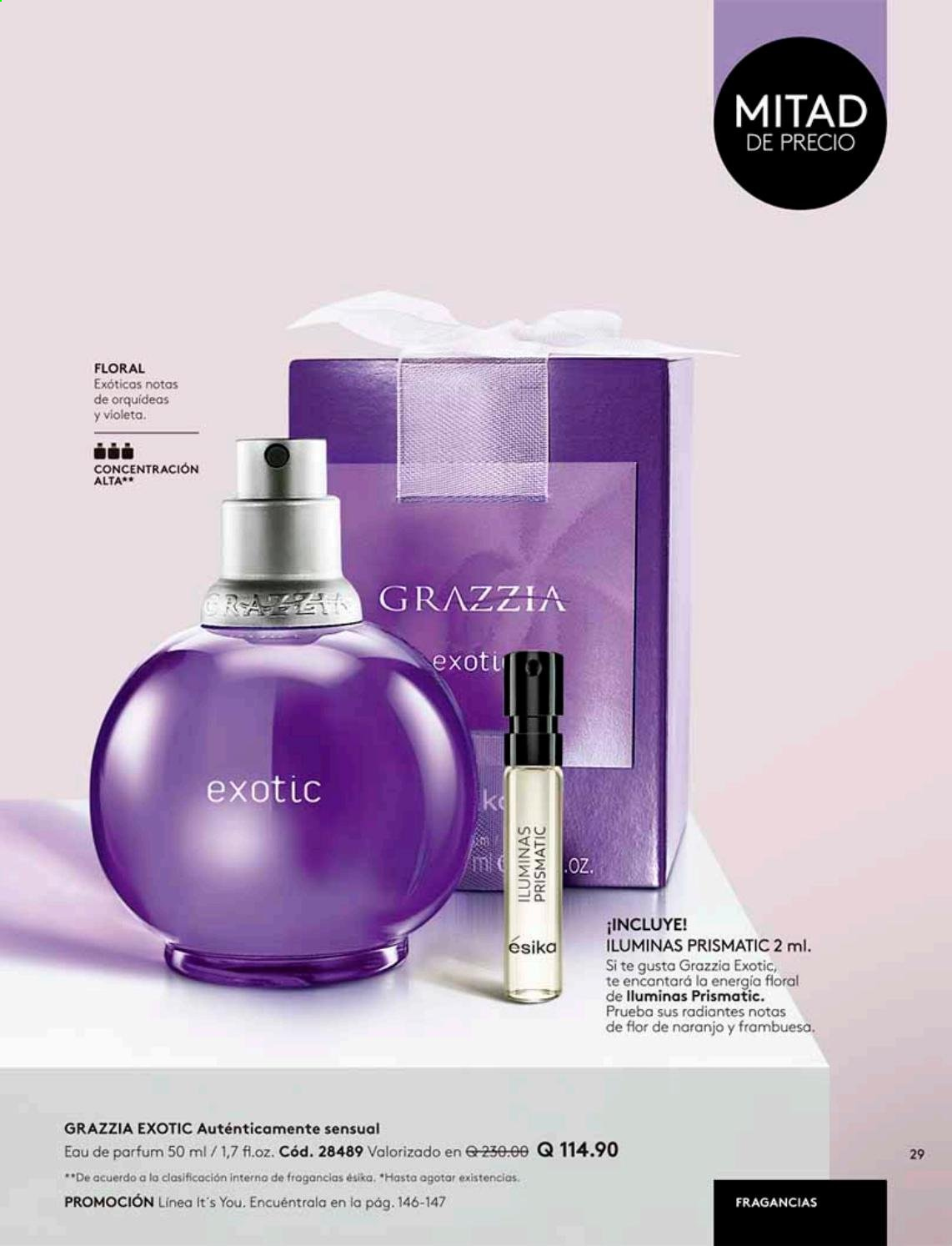 thumbnail - Folleto actual Ésika - Ventas - perfume. Página 28.